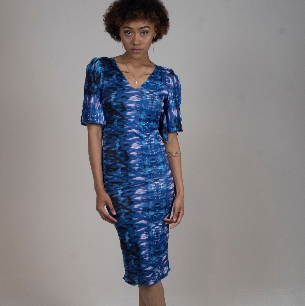 3/$25 Midi tye dye dress